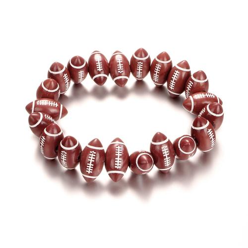 Bracelet Elastique En Acrylique Pour Homme Et Femme, Bijou A La Mode, Ideal  Pour Le Basket-ball, Le Football, Le Tennis - Bracelets