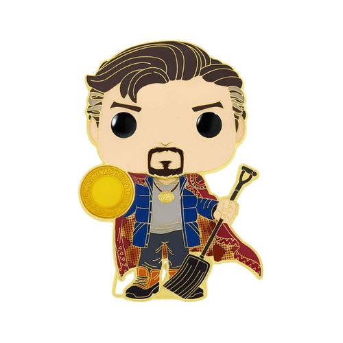 Marvel : Spider-Man - Pin Pin's Pop! Émaillé Dr. Strange 10 Cm