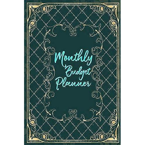 Monthly Budget Planner: Ultimate 12 Month Budget Overall Planner, Self Budgeting Book Teal Blue