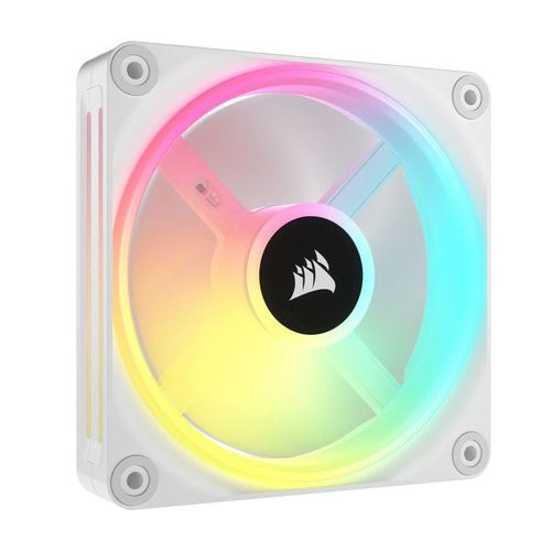 Corsair Icue Link Qx120 Rgb Series, Pwm Lüfter - 120mm, Weiß