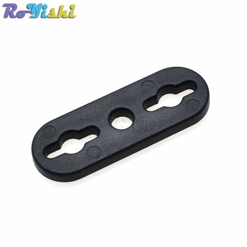 Bouchon De Verrouillage À Cordon Ovale Pointu Coulissant,3 Trous,Taille 11x4mm,Lacets Plats,Vêtements,Sacs,Accessoires,10 Pièces/Paquet