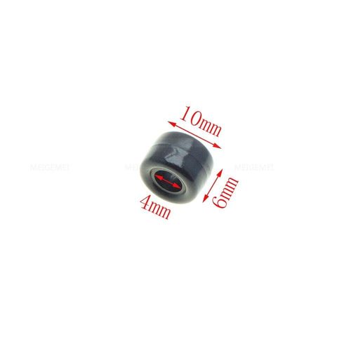 50pcs Perles Rondes En Plastique Noir,Cordon,Bouchon De Verrouillage,Taille: 9mm * 6mm,Clip À Bascule