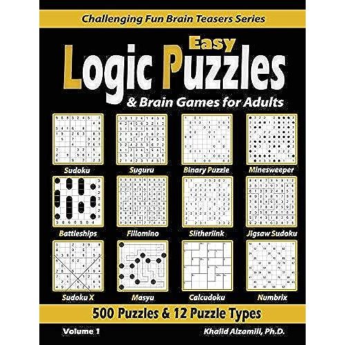Easy Logic Puzzles & Brain Games For Adults