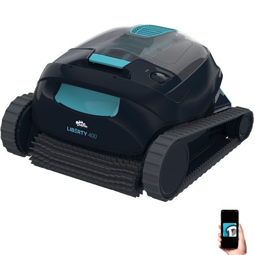 Robot piscine sans fil connecté dolphin liberty 400