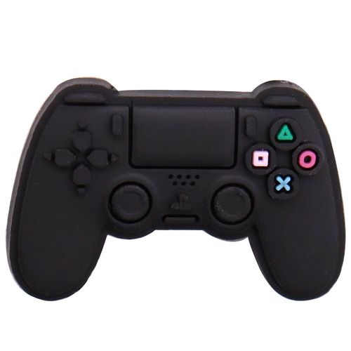 Breloques De Chaussure En Pvc Pour Enfants,Manette De Jeu,Robot,Téléphone Portable,Console De Jeu,Accessoires De Construction,Décorations,Bouton,Ornement,Cadeau Pour Garçons,1-30 Pièce - Type Black