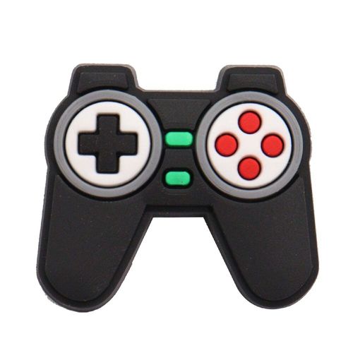 Breloques De Chaussure En Pvc Pour Enfants,Manette De Jeu,Robot,Téléphone Portable,Console De Jeu,Accessoires De Construction,Décorations,Bouton,Ornement,Cadeau Pour Garçons - Type Couleur Chocolat