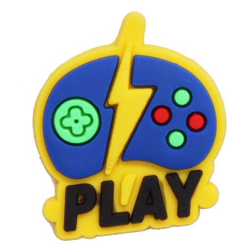 Breloques De Chaussure En Pvc Pour Enfants,Manette De Jeu,Robot,Téléphone Portable,Console De Jeu,Accessoires De Construction,Décorations,Bouton,Ornement,Cadeau Pour Garçons,1-30 Pièce - Type Beige