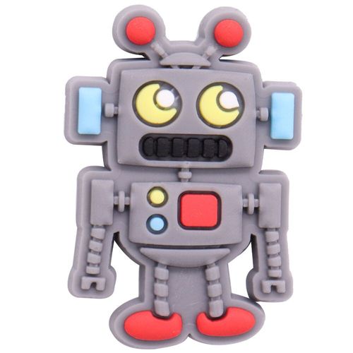 Breloques De Chaussure En Pvc Pour Enfants,Manette De Jeu,Robot,Téléphone Portable,Console De Jeu,Accessoires De Construction,Décorations,Bouton,Ornement,Cadeau Pour Garçons,1-30 - Type Dark Brown