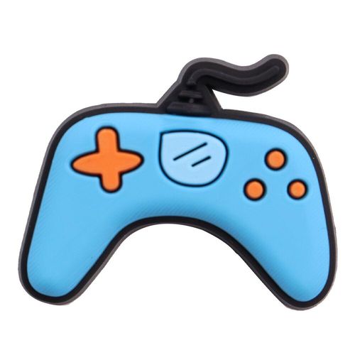 Breloques De Chaussure En Pvc Pour Enfants,Manette De Jeu,Robot,Téléphone Portable,Console De Jeu,Accessoires De Construction,Décorations,Bouton,Ornement,Cadeau Pour Garçons,1-30 Pièce - Type Green