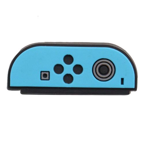 Breloques De Chaussure En Pvc Pour Enfants,Manette De Jeu,Robot,Téléphone Portable,Console De Jeu,Accessoires De Construction,Décorations,Bouton,Ornement,Cadeau Pour Garçons,1 - Type Pastèque Rouge