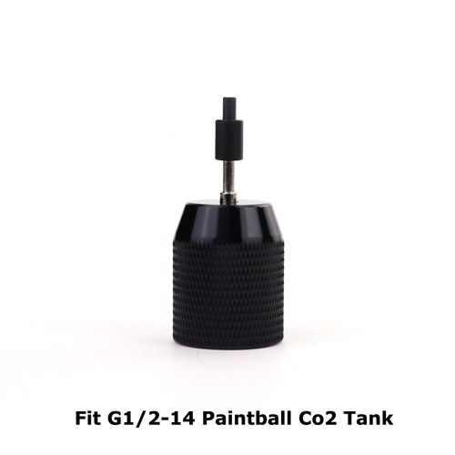 Adaptateur De Recharge De Co2 Pour Airsoft Et Paintball,Pour Cartouche De 3/8 À 24unf,Pour Soda - Type Paintball Tank