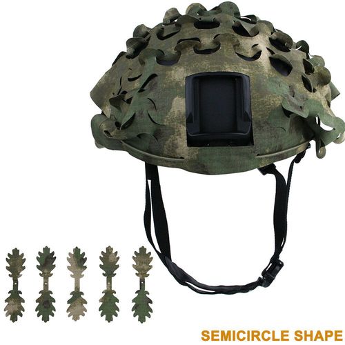 Juste De Casque En Maille Pour Airsoft,Camouflage 3d,Découpé Au Laser,En Forme De Cuir Chevelu,Pour Paintball,Parachutiste,Chasse,Accessoires - Type Ruins Camo #A