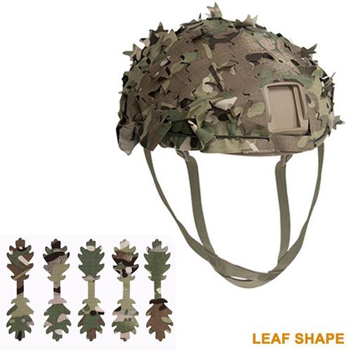 Juste De Casque En Maille Pour Airsoft,Camouflage 3d,Découpé Au Laser,En Forme De Cuir Chevelu,Pour Paintball,Parachutiste,Chasse,Accessoires - Type Camo #B