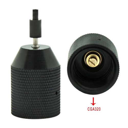 Adaptateur De Chargeur De Assujetde Recharge De Co2 Pour Paintball,Cartouche De Chargeur Airsoft Précieux,Sodastream,Gonfler Les Pneus À Intervalles,Ikgas - Type Cga320