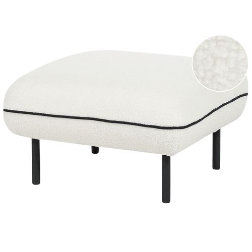 Ottoman Tonsberg Blanc Bouclé