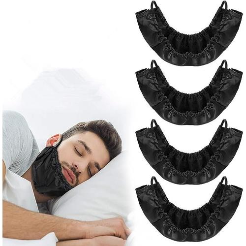 4 Pcs Bavoir Barbe Homme Protection Barbe Homme Entretien Barbe Chiffon Barbe Barbiche Pattes Cou Prenez Soin Hommes Barbe Tablier Barbe Ajustable Protection Nettoyage Rasage Hommes 