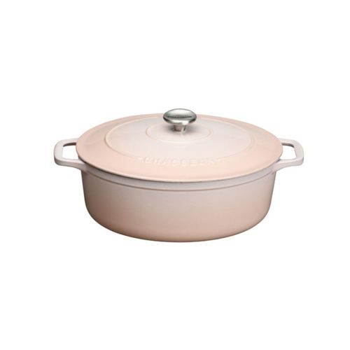 Chasseur - Cocotte En Fonte Ovale 33 Cm Champagne - Sublime Puc473301a