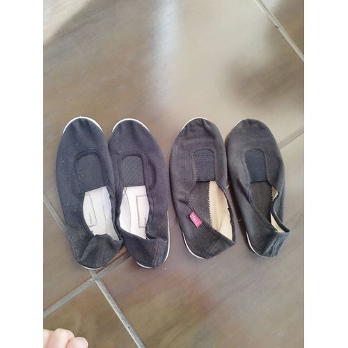 2 Ballerines De Danse Noires 31 Et 32