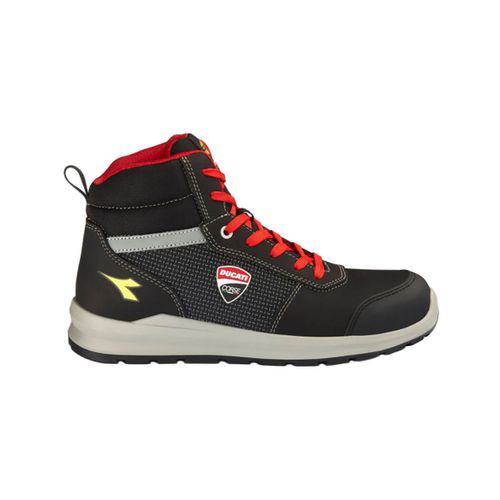 Chaussure De Sécurité Haute Diadora Speedy Race Mid S3s - T.44 - Noir/Fungus - Diadora - 701.181704-C2541 T.44