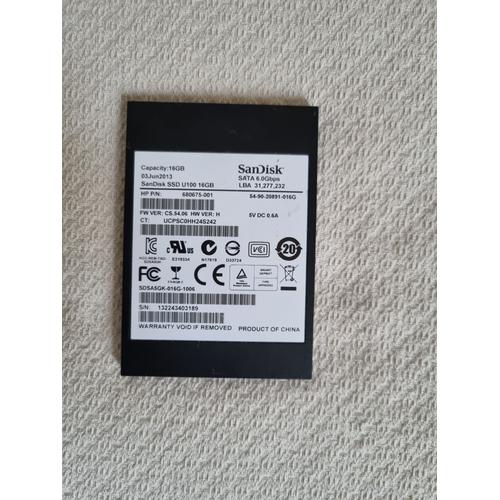 SSD SanDisk 16 Go SDSA5GK-016G-1006