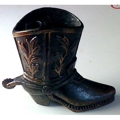 Taille Crayon Botte Santiag De Cowboy Made In Hong Kong