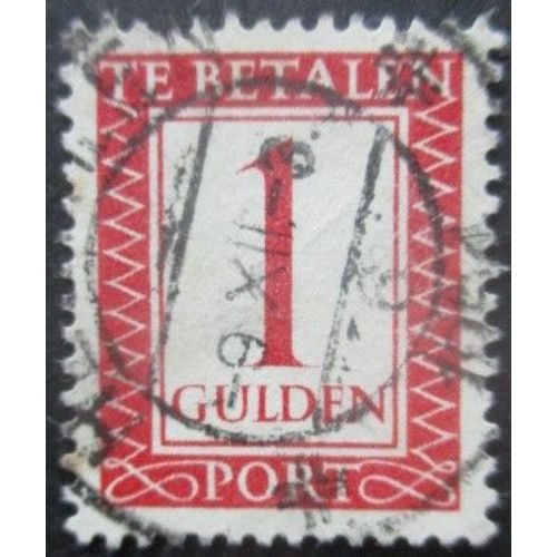 Pays-Bas Taxe N°104 Oblitéré