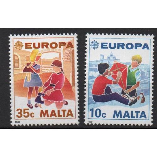 Malte Timbres Europa 1989