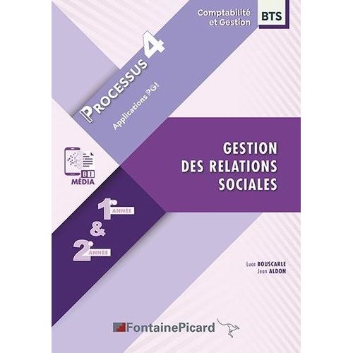 Gestion Des Relations Sociales Bts Comptabilité Et Gestion 1re & 2e Année - Processus 4