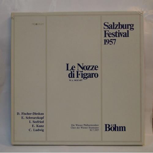 Mozart, Wiener Philharmoniker Karl Böhm, D. Fischer-Dieskau E. Schwarzkopf I. Seefried E. Kunz, C. Ludwig – Le Nozze Di Figaro - Salzburg Festival 1957