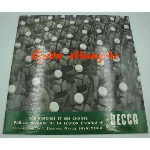 Marcel Lasalmonie - Musique De La LGion Trang Re Lp 25cm 1952 Decca - Le Salut Au CaD