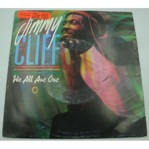 Jimmy Cliff - We All Are One/No Apology Sp 7" 1983 Cbs Nl