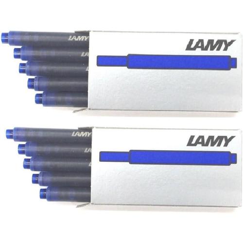 Lamy Lot De 2 Packs 5 Cartouches D'encre Grande Capacit¿ T10 Bleu