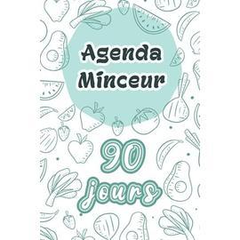 Agenda minceur 90 jours: cahier minceur: Journal alimentaire, regime  alimentaire - journal à compléter
