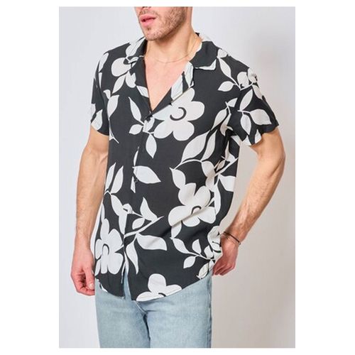 Chemisette À Motifs Noir Homme