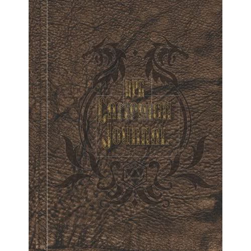 Rpg Campaign Journal & Character Notebook: 150 Page, 8.5x11 Rpg Journal W/Mixed Grid, Hex And Ruled Paper And Character Sheets.
