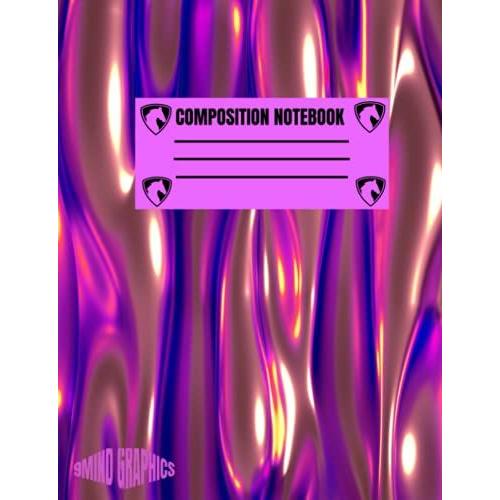 Composition Notebook: Wide Ruled Lined Paper Notebook Journal: Horse Stallion