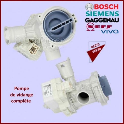 Pompe de vidange P977 d'origine Lave-linge - 00145906 , 00145776 , 00146083 , 145776, 145906, 146083 . Lave-linge BOSCH, SIEMENS, NEFF, BALAY, CONSTRUCTA.
