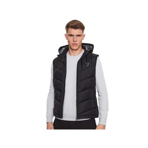 Doudoune Sans Manche Guess Luxe Homme Noir