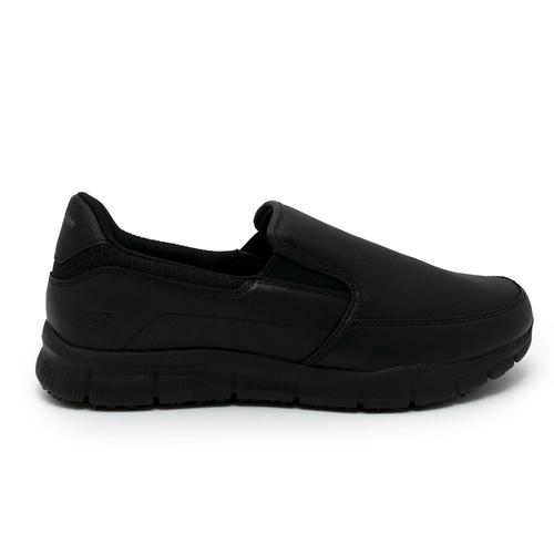 Chaussure De Travail Skechers Nampas Groton Slip On Noir