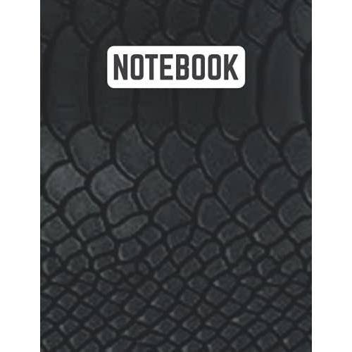 Cobra Skin Writing Notebook: Perfect For Wildlifers Lined Notebook With 120 Pages 8.5x11 Dimension