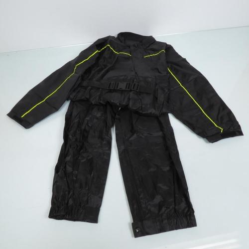 Combinaison De Pluie Pour Moto Homme / Femme Nexone Taille S Noire / Jaune Neuf