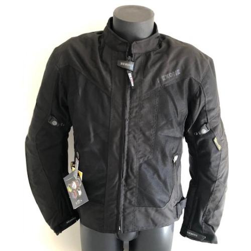 Blouson Pour Moto Route Nexone Flavio Taille Xl Noir Protection Dorsale Homologué Ce