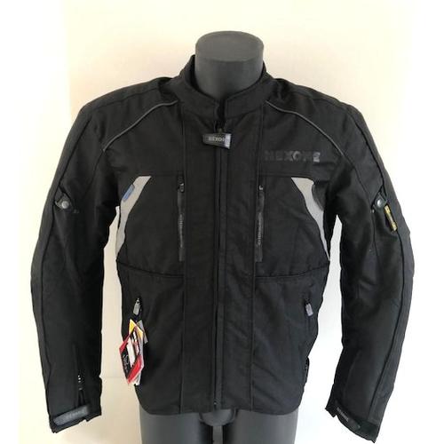 Blouson Textile Pour Moto Nexone Giovanni Noir Taille S Dorsale Homologué Ce Neuf