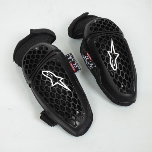 Coudière Enfant Alpinestars Bionic Plus Noir Taille S/M Protection Pour Moto Quad