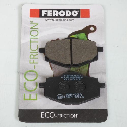 Plaquette De Frein Ferodo Pour Scooter Mbk 125 Flame 1996 À 1999 4th/4ut / Av Neuf