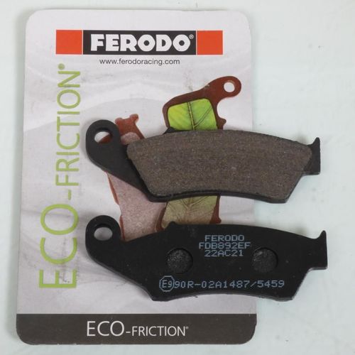 Plaquette De Frein Ferodo Pour Moto Honda 125 Cr-F 2017 À 2019 Av Neuf