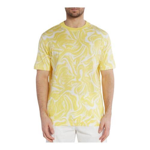 Hugo Boss - Tops > T-Shirts - Yellow