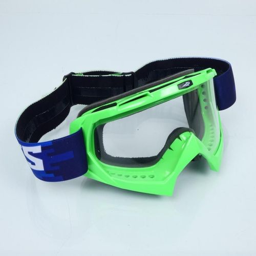 Masque Lunette Cross Swaps Pixel Vert Pour Moto Supermotard Enduro Cross Tt Neuf