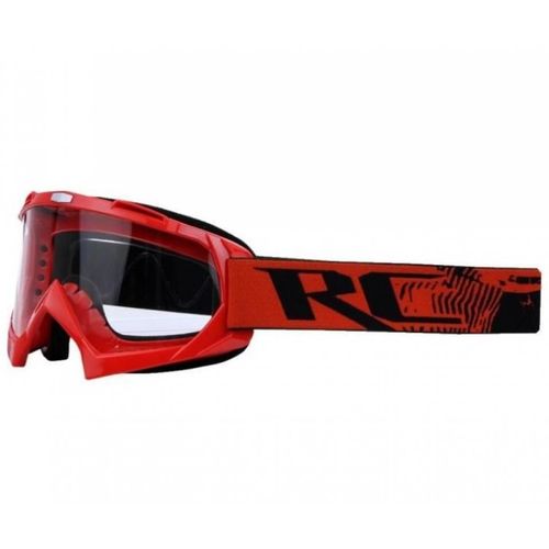 Lunette Masque Pour Moto Quad Cross Enduro De Marque Rc Coloris Rouge Neuf