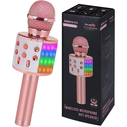 Microphone Enfant, Microphone Karaoké De Qualité Pour Enfants